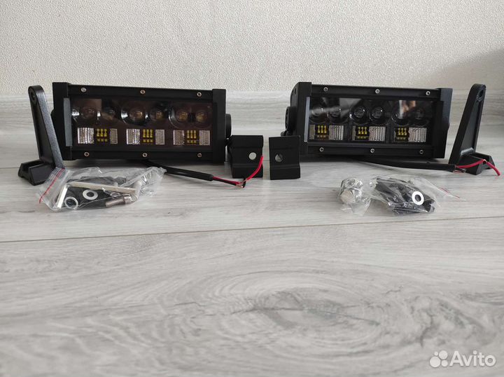 Led фонарь 12/24V 2 штуки к-т 18 см