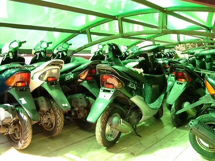 Разбор Японских скутеров Хонда