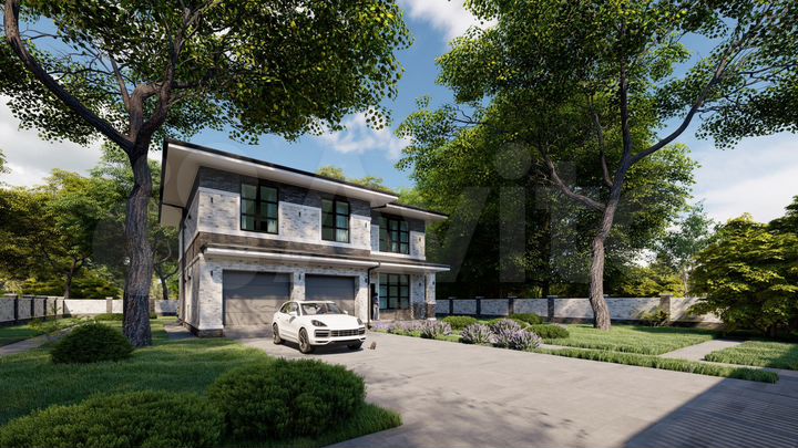 Коттедж 300 м² на участке 8 сот.