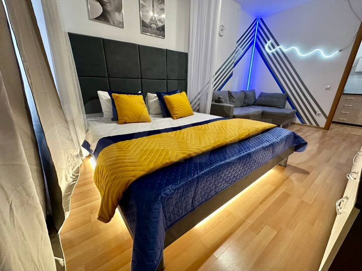 1-к. квартира, 53 м², 4/25 эт.