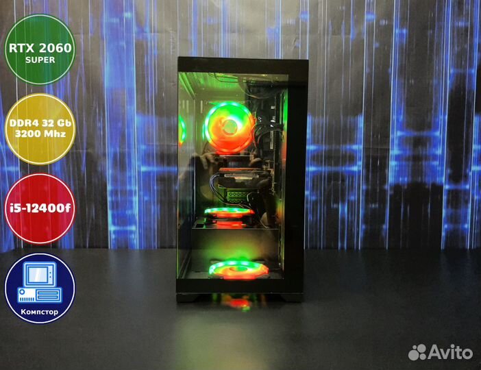 Мощный игровой i5-RTX2060SUP-32DDR4-VYO1875260-H610