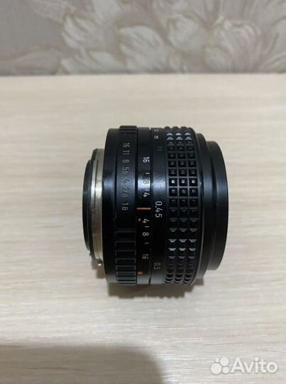 Объектив Prakticar 1:1.8