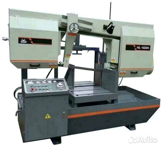 Ленточно-пильный станок HL-500 монтаж и обучение