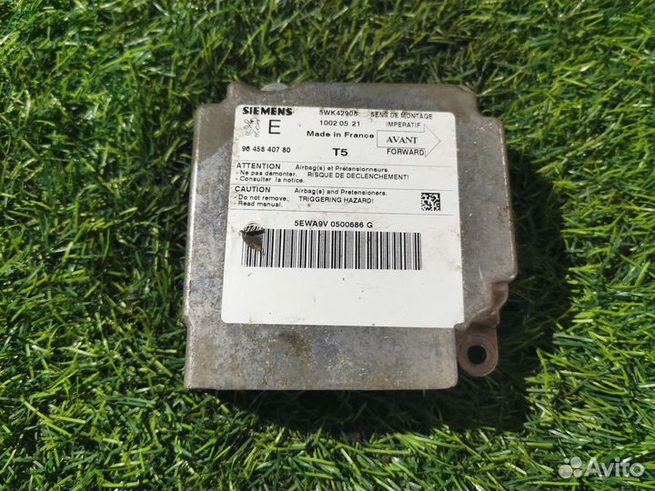 Блок SRS Peugeot 307 1.4 KFW