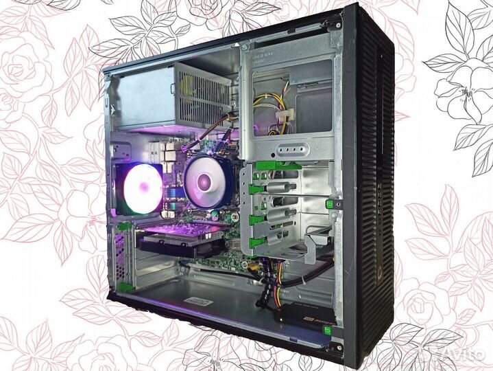 Игр пк Xeon E3-1270v3 RX550-4Gb 8Gb