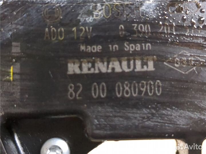Двигатель стеклоочистителя задний Renault Megane 2