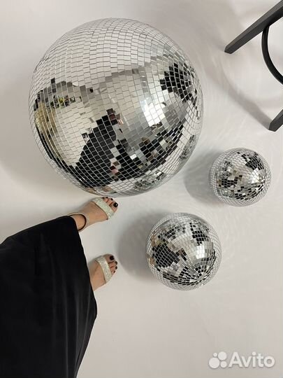 Диско шар зеркальный