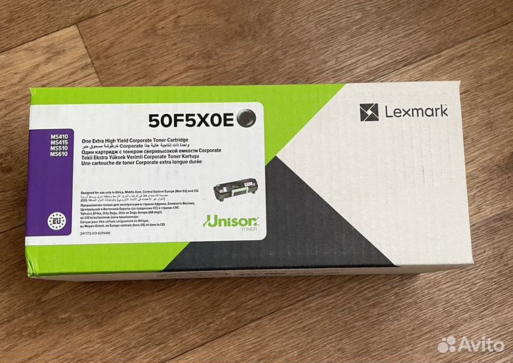 Оригинальный картридж Lexmark 50F5X0E