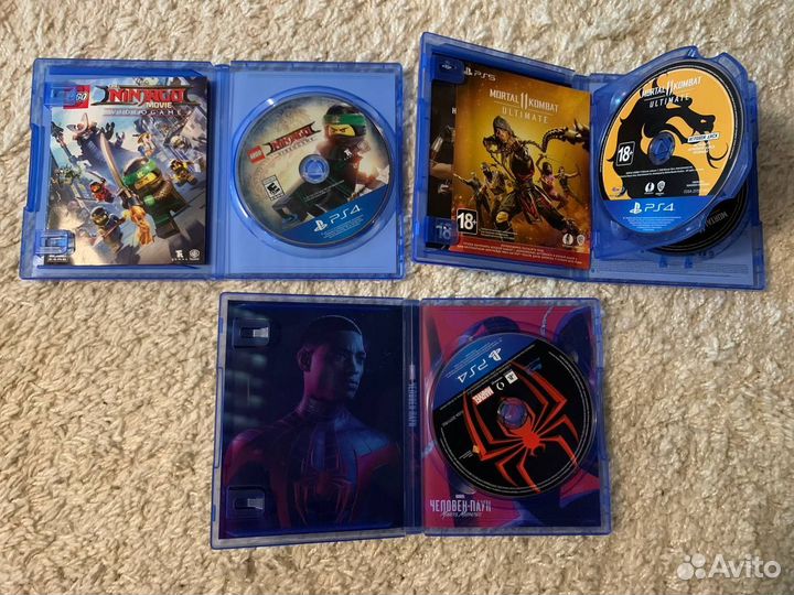 Диски PS4 MK11 Ultimate / lego ninjago / Майлз Мор