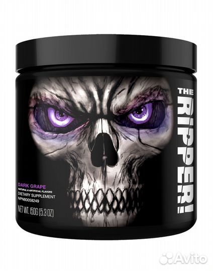 Предтреник + жиросжигатель Cobra Labs The Ripper