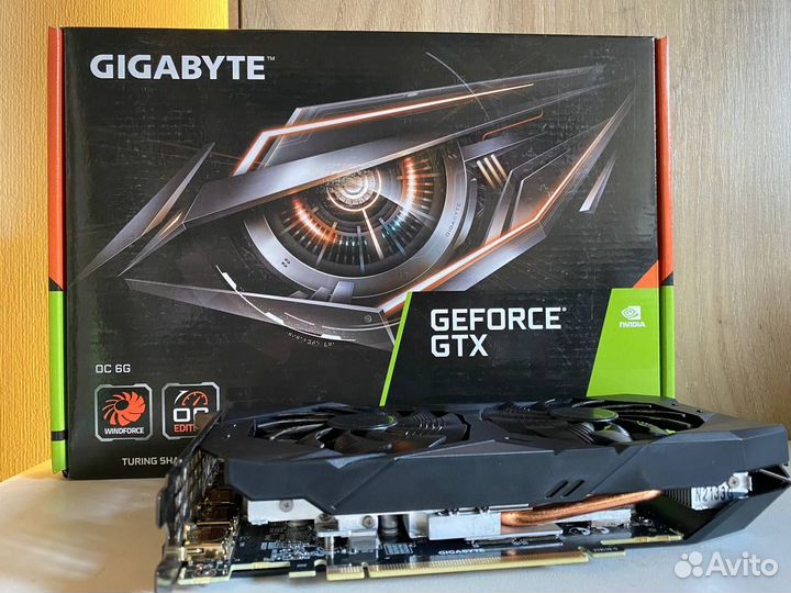 Видеокарта Gigabyte GTX1660ti 6GM Гарантия