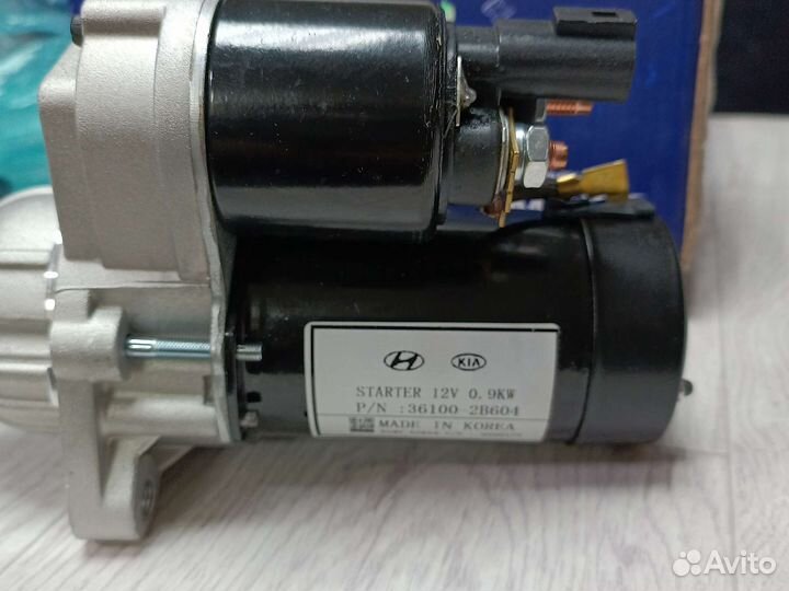 Стартер на hyundai solaris