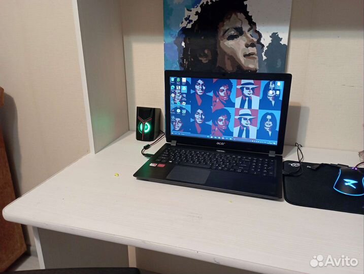 Ноутбук Acer aspire a315-21g 2ядра Gta v -10-20фпс