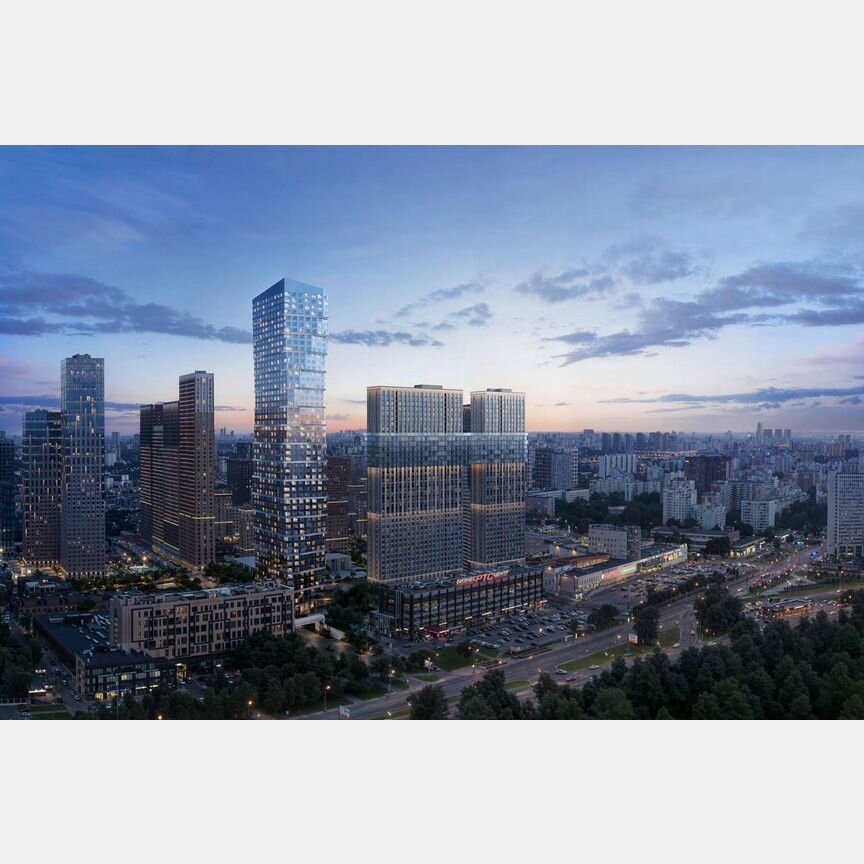 1-к. квартира, 47 м², 3/51 эт.