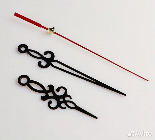 Часовой механизм с подвесом и стрелками