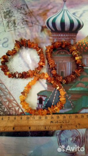 Лечебные бусы из Балтийского янтаря