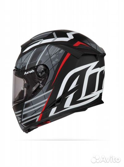 Мотошлем airoh GP500 drift black matt размер XS