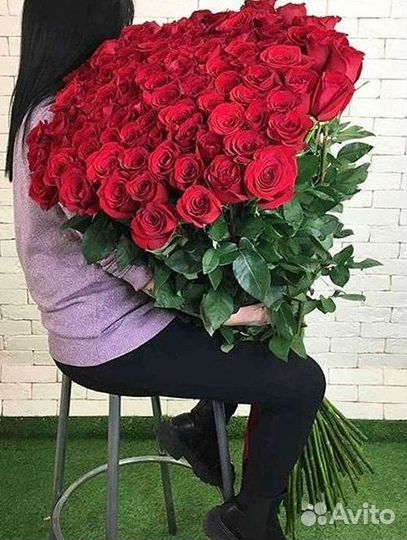 Высокие розы, букеты, цветы Доставка