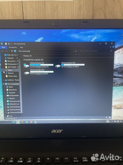 Ноутбук acer