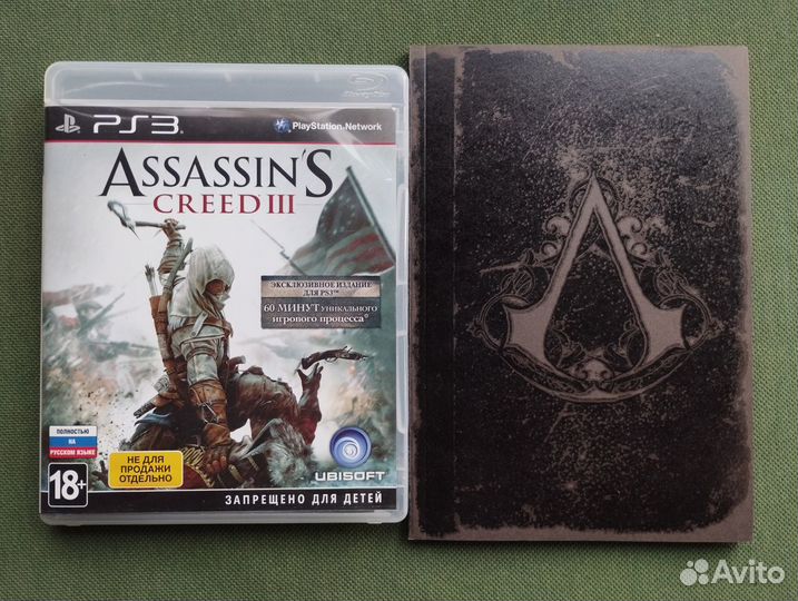PS3 Gran Turismo 5 Assassins Creed 3 Коллекционные