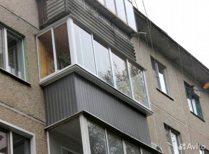 Окна на балкон