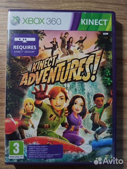 Игровой диск Kinect Adventures для Xbox 360