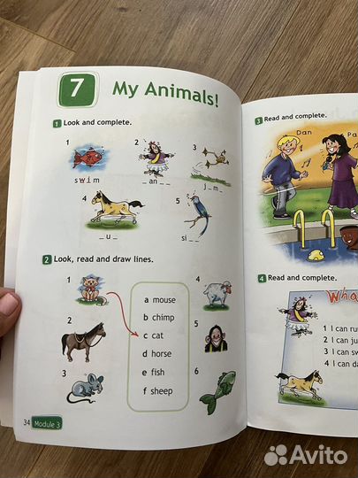 Рабочая тетрадь английский язык 2 класс