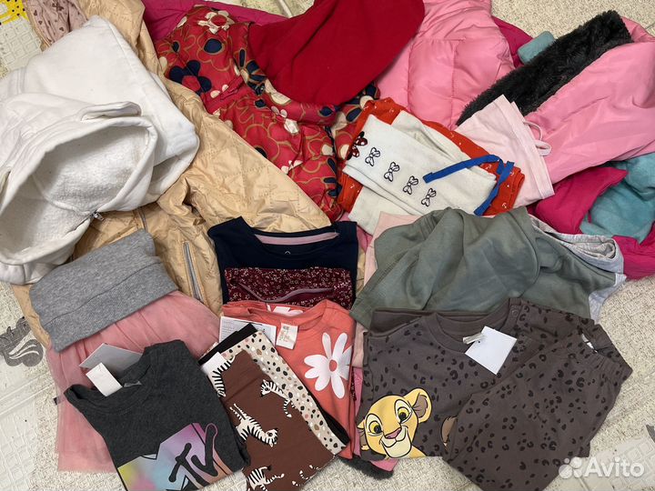 Пакет вещей на девочку