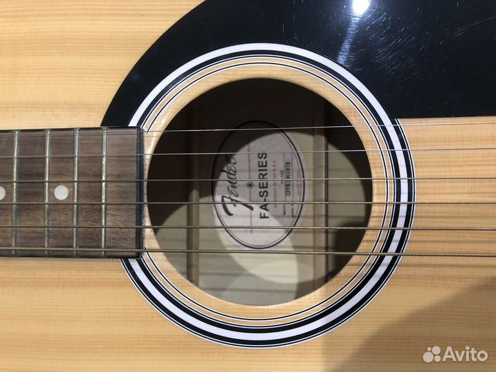 Акустическая гитара fender fa-125