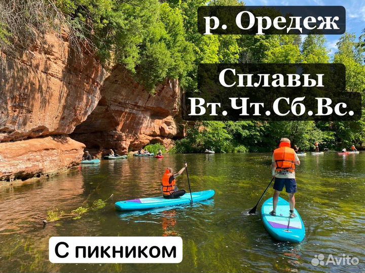 Сап борд/сплав р. Оредеж