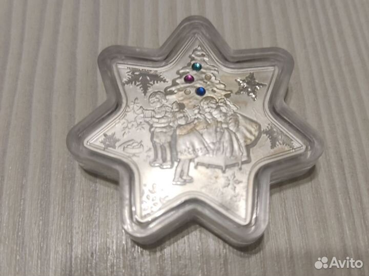 Монета, Серебро Ниуэ - 1 доллар 2010 г