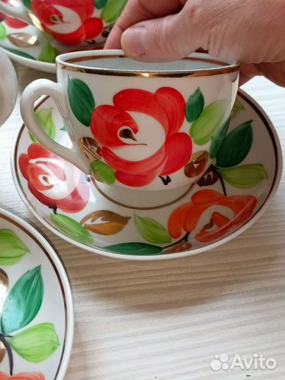 Чайный сервиз Песочное СССР