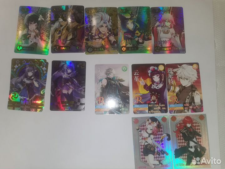 Карточки Genshin Impact