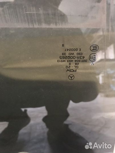 Стёкла правых дверей Mercedes-Benz R-Class