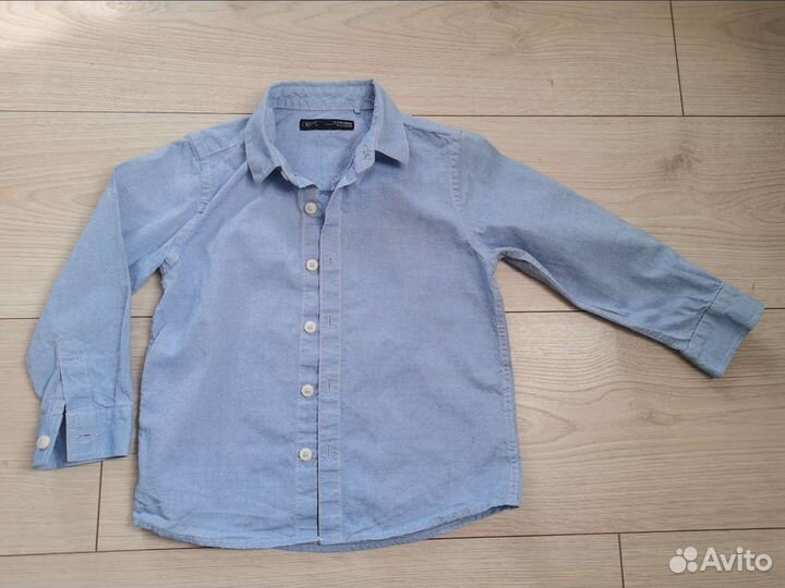 Рубашка и жилетка для мальчика 98