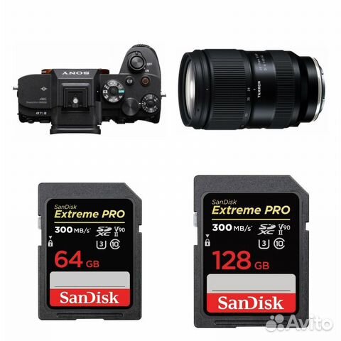 Sony A7S III + Tamron 28-75 G2 +Карта V90 64/256GB купить в Москве ...