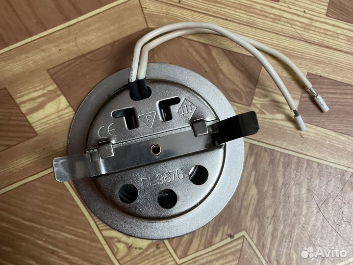 Светильник встраиваемый мебельный