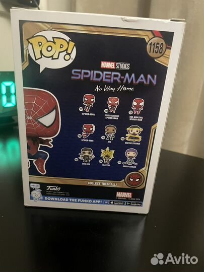 Funko pop spider man (человек паук)