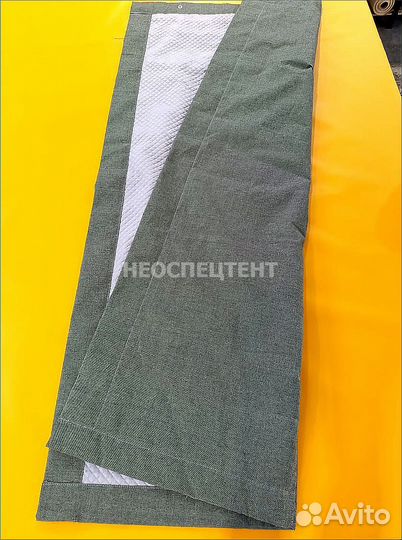 Брезентовая штора в гараж