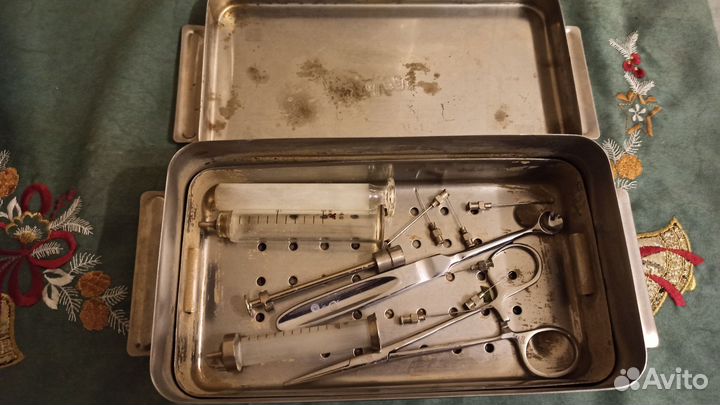 Стерилизатор шприцы инструменты СССР