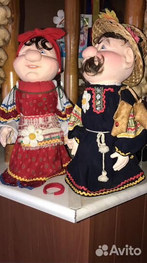 Кукла хранилище для бутылок