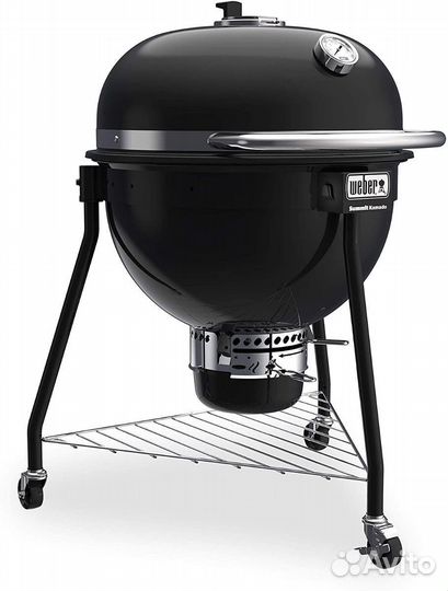 Угольный гриль Weber Summit Kamado E6, 61 см, черн