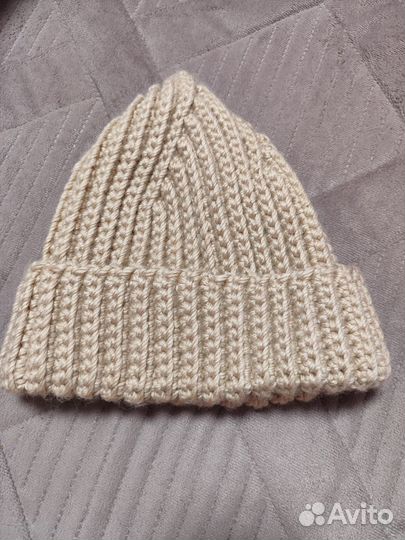 Шапка женская вязаная ручная работа