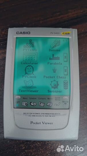 Кпк Casio Pocket Viewer PV-S450