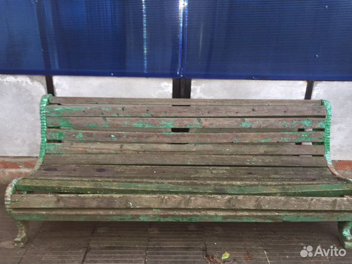Скамья парковая