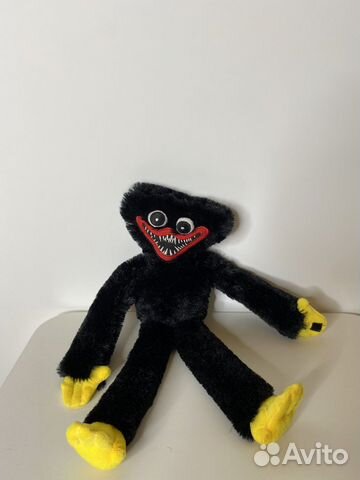 Мягкая игрушка хаги ваги чёрный