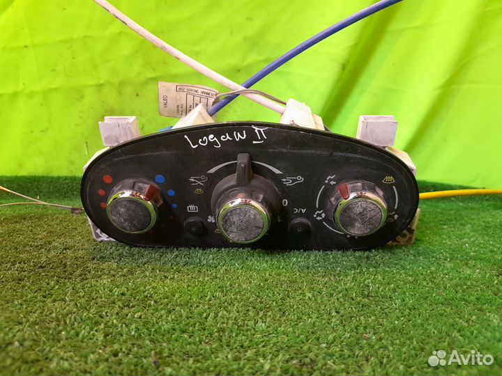 Блок управления климатом renault logan 2