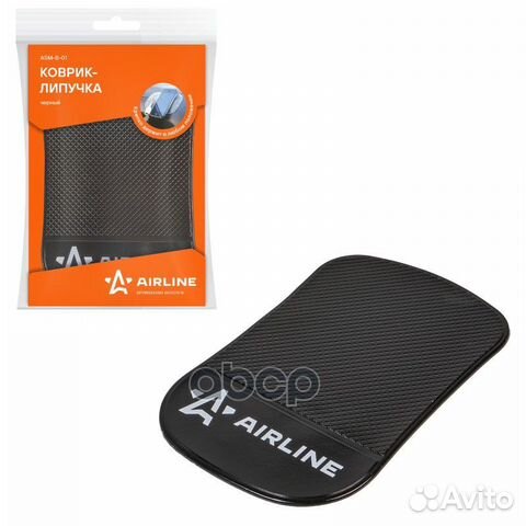 Коврик липучка Чёрный ASM-B-01 airline