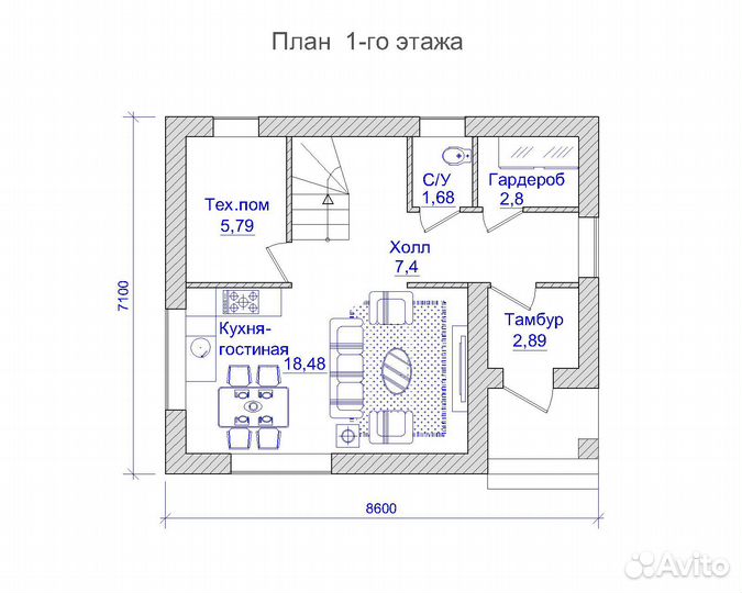 Строительство дома из отсевоблока и газоблока