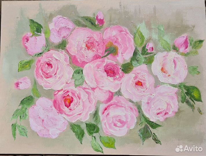 Картина маслом на холсте